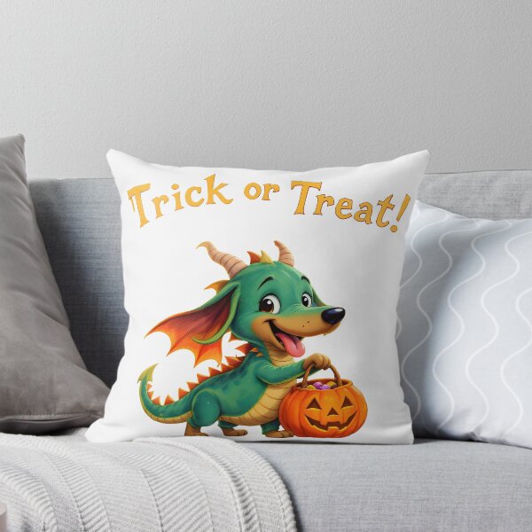 Item preview, Cute Halloween Dachshund in Dragon Costume designed and sold by Kedspicedesign.