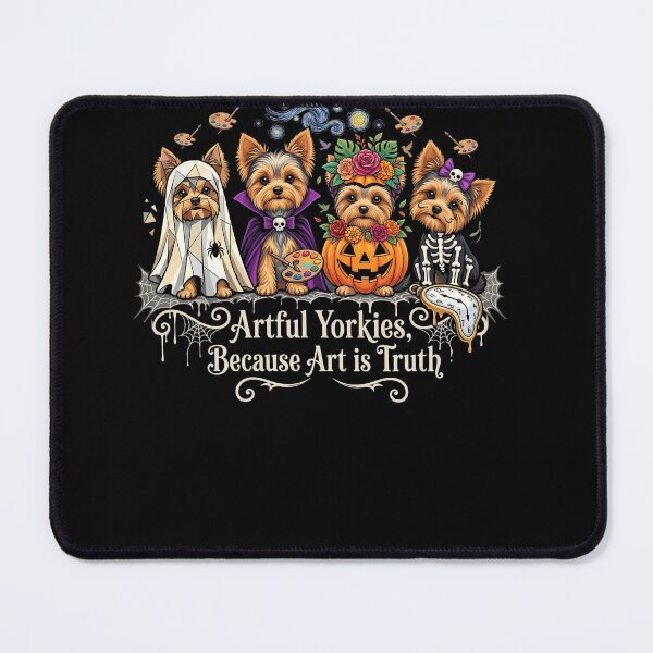 Item preview, Artful Yorkies Halloween Artist Dog Painting Costume designed and sold by ArcaneArtistry.