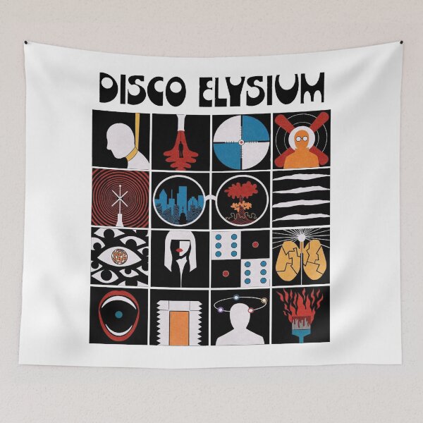 Item preview, Disco Elysium The Case of the Hanged Man Retro Poster designed and sold by · GAMING SOUL ·.