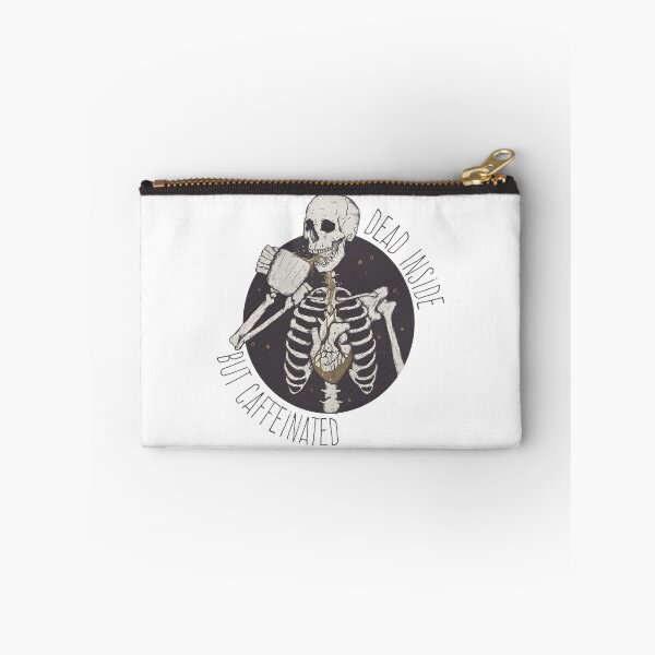 Item preview, Dead Inside But Caffeinated Funny Coffee Lover Design designed and sold by mari-alvxx.