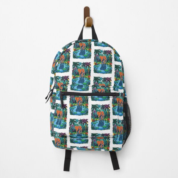 Item preview, Baby Elephant Jungle Pond Sri Lanka Art designed and sold by Merch by Das Design Studio.