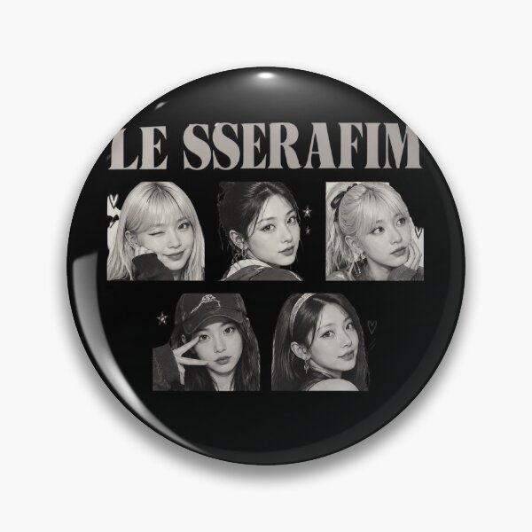 Item preview, Le Sserafim Collage designed and sold by DewittlorraArts.