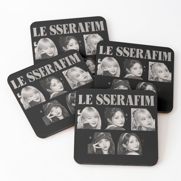 Item preview, Le Sserafim Collage designed and sold by DewittlorraArts.