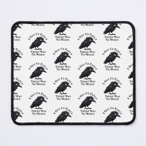 Item preview, Grumpy Crow I Got Up Early There Was No Worm designed and sold by LounisArt.