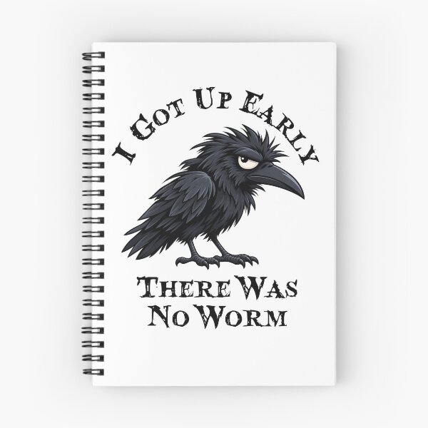 Item preview, Grumpy Crow I Got Up Early There Was No Worm designed and sold by LounisArt.