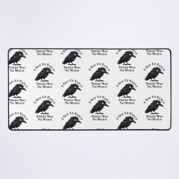 Item preview, Grumpy Crow I Got Up Early There Was No Worm designed and sold by LounisArt.