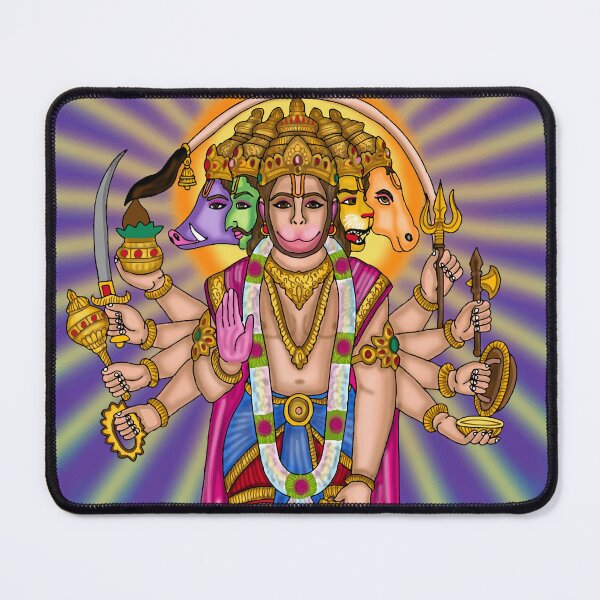 Item preview, Lord Hanuman Digital Drawing | Hindu God Spiritual Artwork designed and sold by Harshit_Digital_Arts.