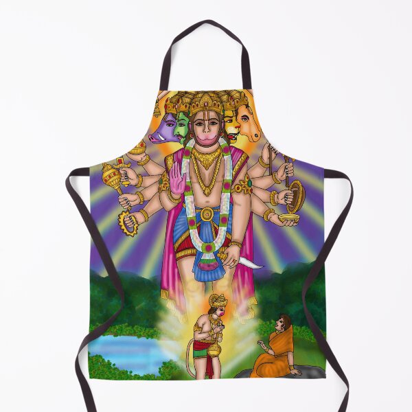 Item preview, Lord Hanuman Digital Drawing | Hindu God Spiritual Artwork designed and sold by Harshit_Digital_Arts.