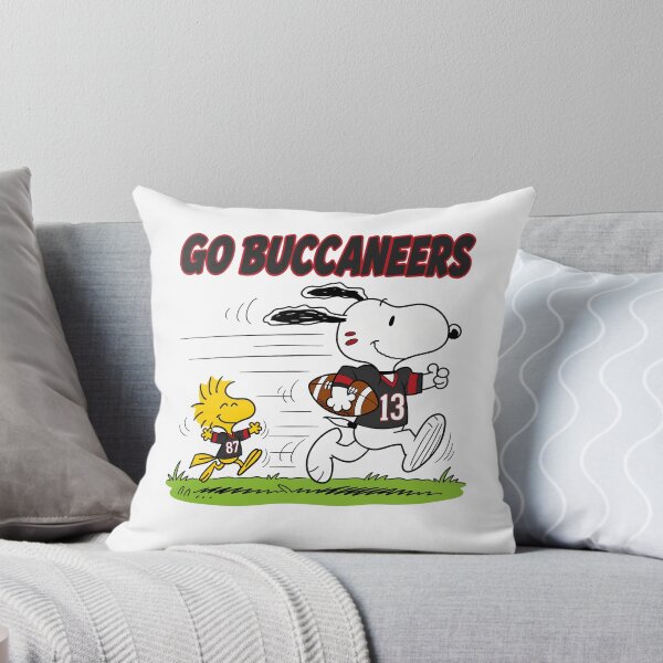 Item preview, Snoopy & Woodstock Tampa Bay Buccaneers Football Retro F358 designed and sold by GLUVY-THEME.