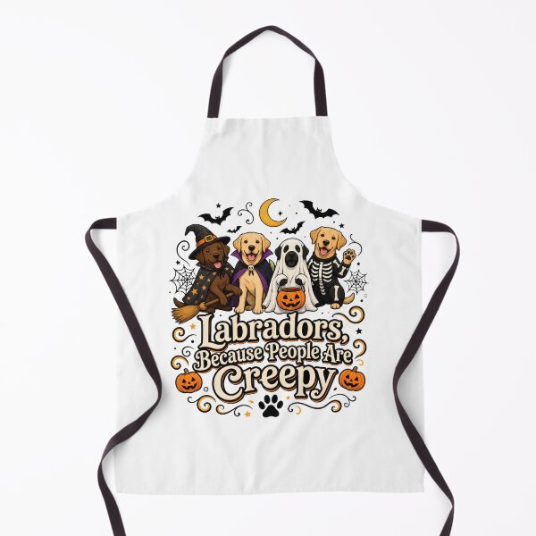 Item preview, Labradors Because People Are Creepy Halloween Dog designed and sold by SoyLamderma.