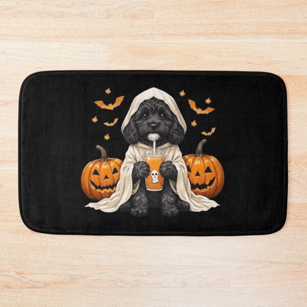 Item preview, Black Cavapoo Halloween Shirt, Cute Ghost Dog Pumpkin Tee designed and sold by Anime  ⭐⭐⭐⭐⭐.