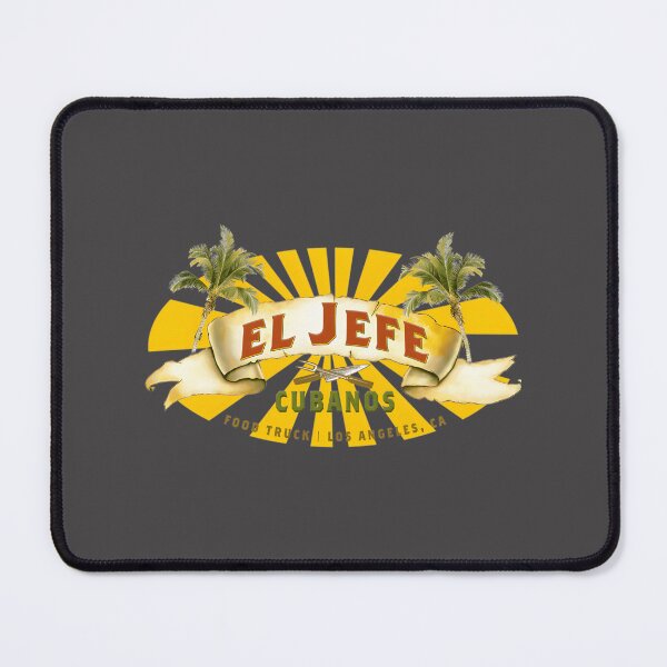 Item preview, El Jefe Cubanos Food Truck Vintage Style Illustration Design designed and sold by Romain256.