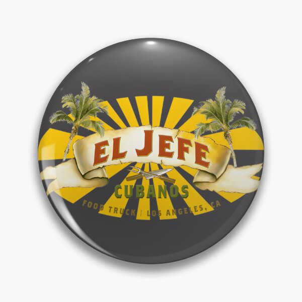 Item preview, El Jefe Cubanos Food Truck Vintage Style Illustration Design designed and sold by Romain256.