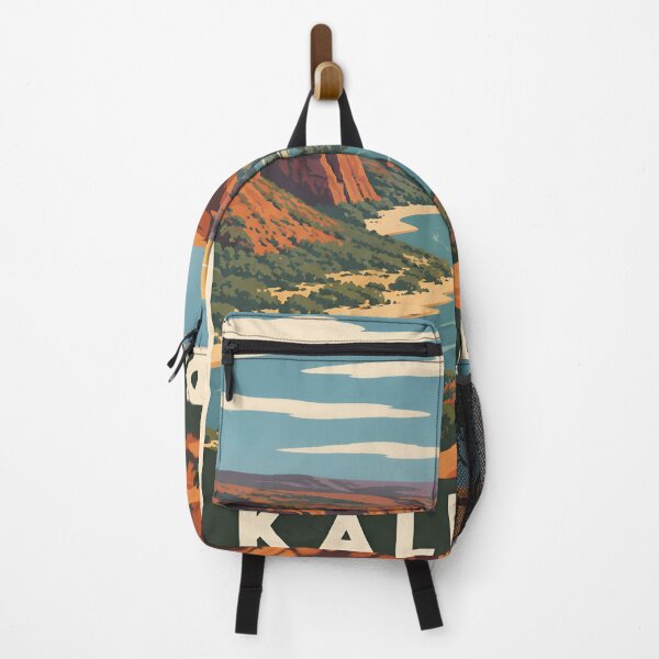 Item preview, Vintage Kalbarri National Park Retro Sunset Travel designed and sold by Imaginationbeyond.
