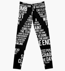 New Art Linkin Park All Name full Album Leggings
