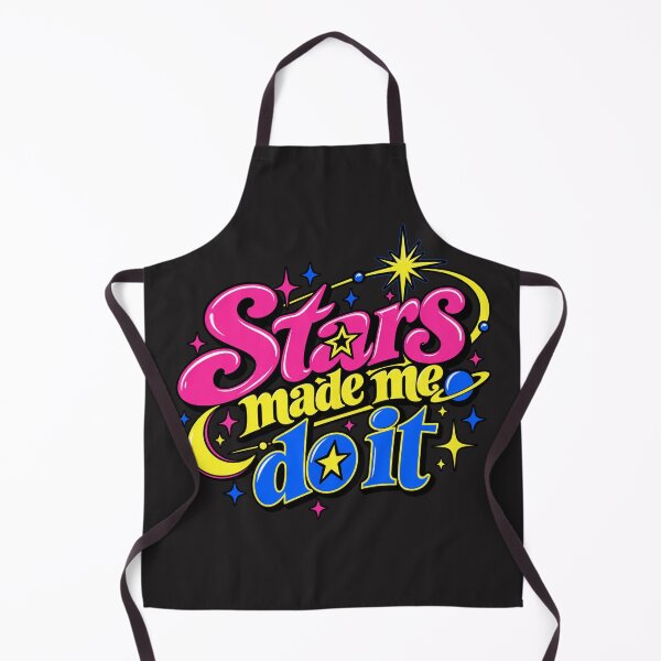 Item preview, Stars Made Me Do It – Funny Astrology Cosmic Typography designed and sold by MetaModel Editions.