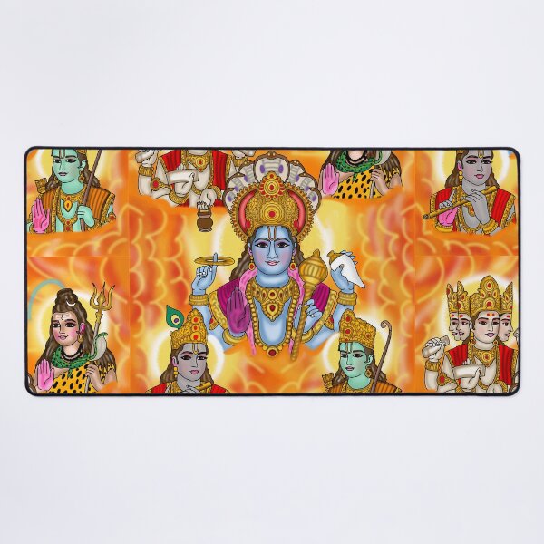 Item preview, Lord Vishnu Digital Drawing | Hindu God Spiritual Artwork designed and sold by Harshit_Digital_Arts.