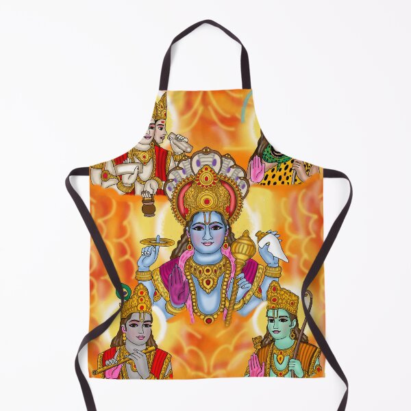 Item preview, Lord Vishnu Digital Drawing | Hindu God Spiritual Artwork designed and sold by Harshit_Digital_Arts.