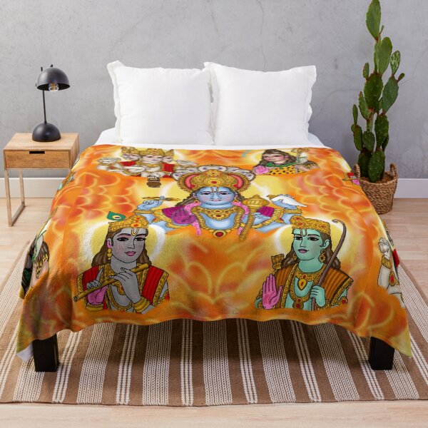 Item preview, Lord Vishnu Digital Drawing | Hindu God Spiritual Artwork designed and sold by Harshit_Digital_Arts.