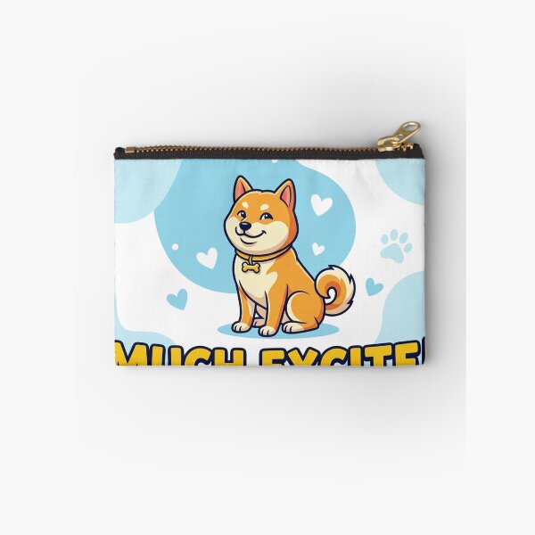 Item preview, Happy Shiba Inu "Much Excite" Vector Art designed and sold by Solomon-Ent-144.