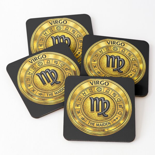 Item preview, Virgo – Golden Zodiac Disk designed and sold by Warrior’s Path.