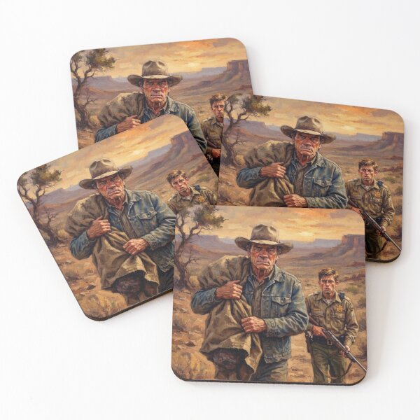 Item preview, Three Burials Fine Art Tribute designed and sold by Art's Diner.