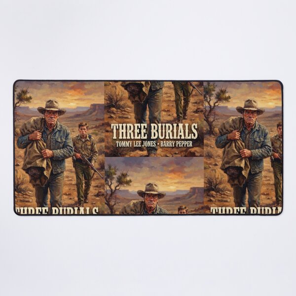 Item preview, Three Burials Fine Art Tribute designed and sold by Art's Diner.