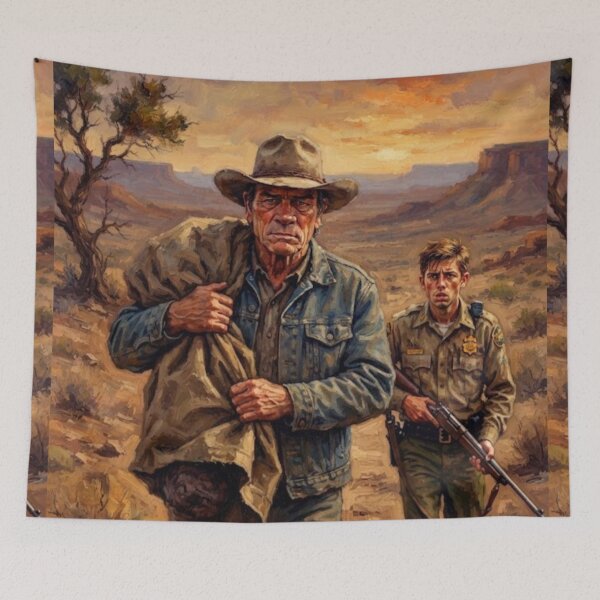 Item preview, Three Burials Fine Art Tribute designed and sold by Art's Diner.