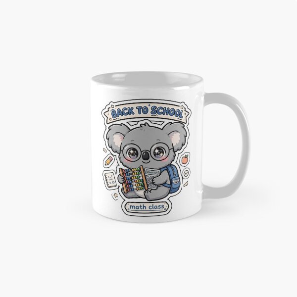 Item preview, Koala Back To School Math Class Sticker designed and sold by Wildlife-Walk.