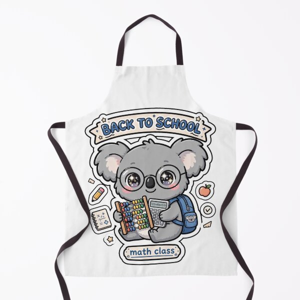 Item preview, Koala Back To School Math Class Sticker designed and sold by Wildlife-Walk.