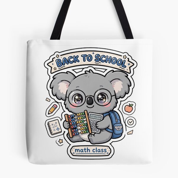Item preview, Koala Back To School Math Class Sticker designed and sold by Wildlife-Walk.