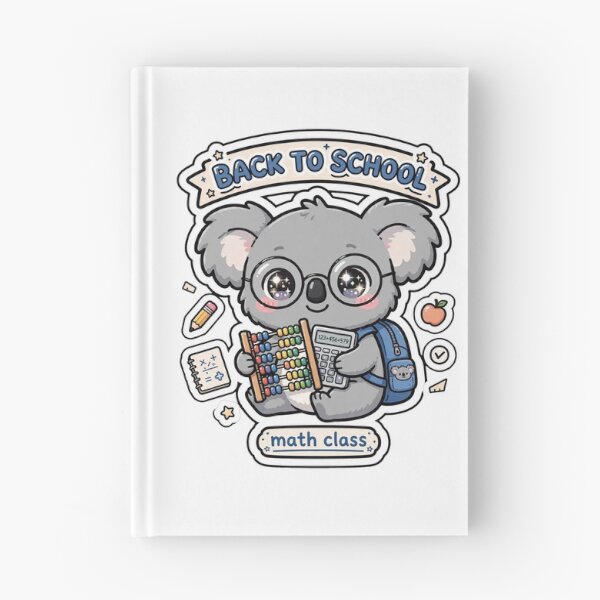 Item preview, Koala Back To School Math Class Sticker designed and sold by Wildlife-Walk.