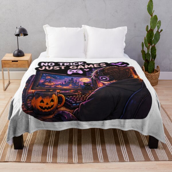 Item preview, No Trick Just Games Gamer Design | PRO Gamer Club Halloween Setup designed and sold by DailyStruggleCo.