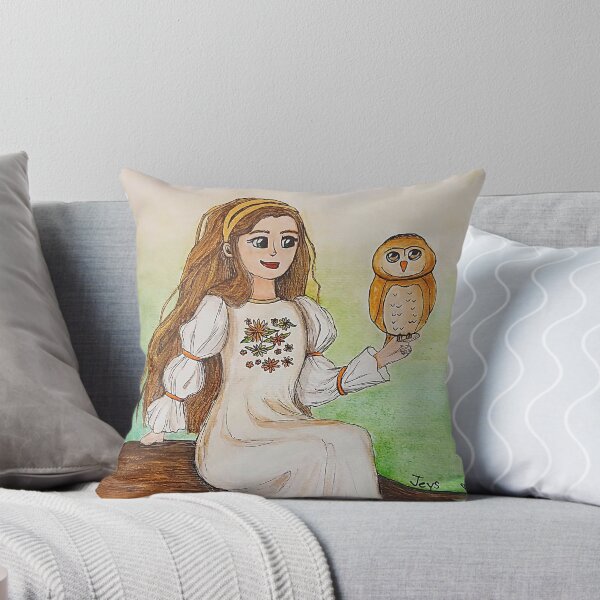 Item preview, Enchanted Forest Owl Magical Fairy designed and sold by JeysArtDesign.