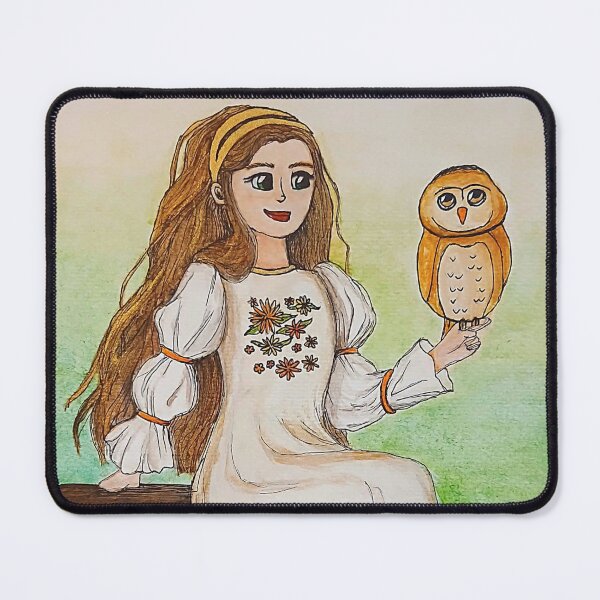 Item preview, Enchanted Forest Owl Magical Fairy designed and sold by JeysArtDesign.