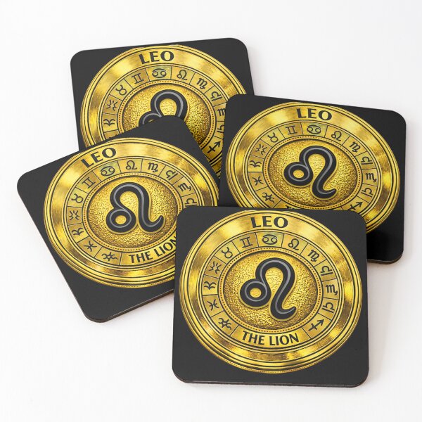 Item preview, Leo – Golden Zodiac Disk designed and sold by Warrior’s Path.