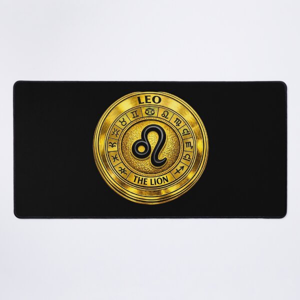 Item preview, Leo – Golden Zodiac Disk designed and sold by Warrior’s Path.