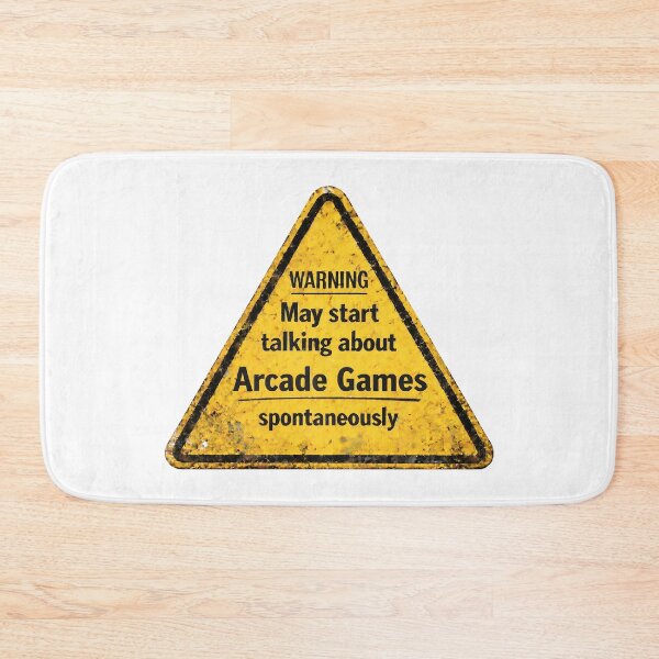 Item preview, Warning May Start Talking About Arcade Games Funny Gamer Design. designed and sold by The-T-In-Retro.