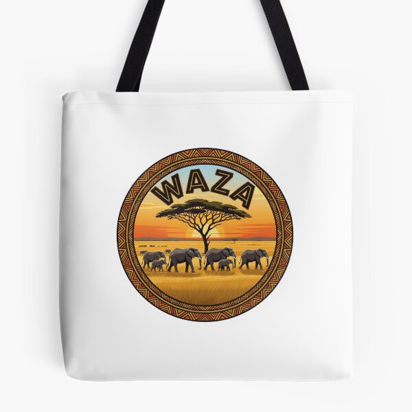Item preview, Waza Savanna Cameroon Sticker designed and sold by Imaginarium of Chaos falcon88 .