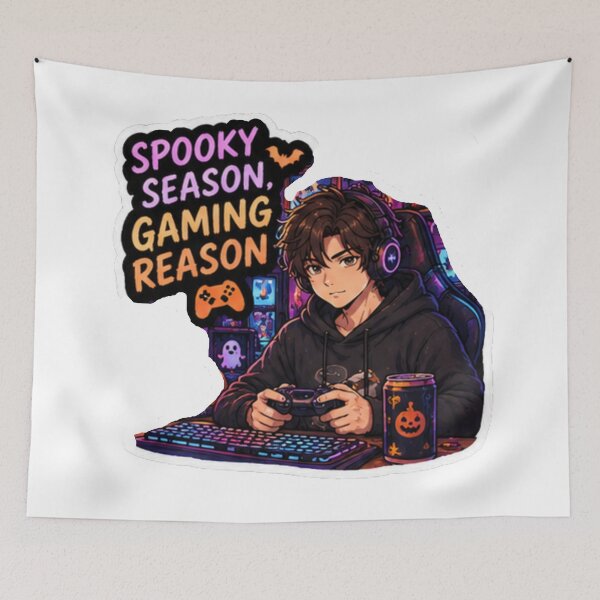 Item preview, Spooky Season Gaming Reason Gamer Design | PRO Gamer Club Halloween designed and sold by DailyStruggleCo.