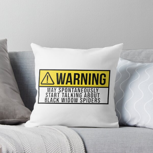 Item preview, Funny Quote Design About Talking Spontaneously About Black Widow Spiders designed and sold by hichemmaache.