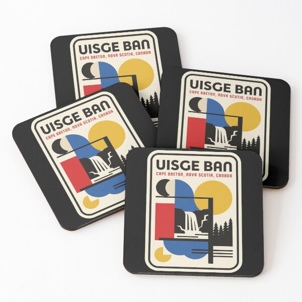 Item preview, Retro Uisge Ban Bauhaus Geometric Skyline designed and sold by k3rstman1.