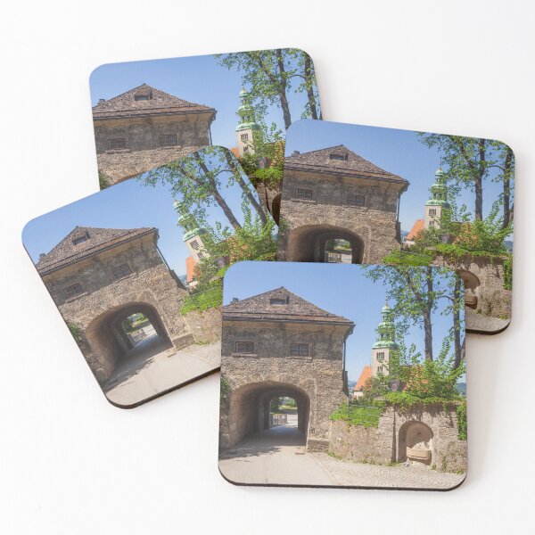 Item preview, Monikapforte city gate with Müllner parish church, city of Salzburg, Salzburg designed and sold by Torsten  Krüger.