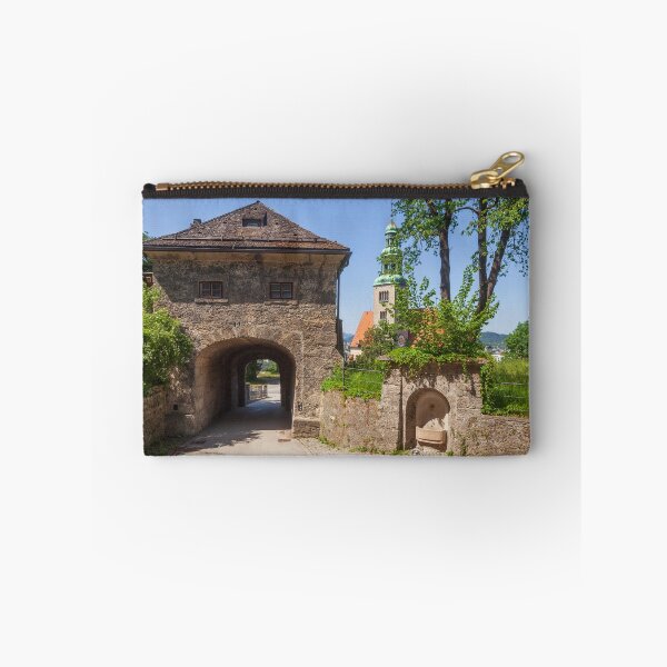 Item preview, Monikapforte city gate with Müllner parish church, city of Salzburg, Salzburg designed and sold by Torsten  Krüger.