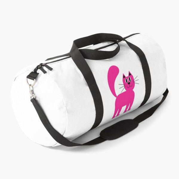 Item preview, Cute Pink Cat – Adorable Funny Feline Cartoon Design for Cat Lovers designed and sold by Ikochane.