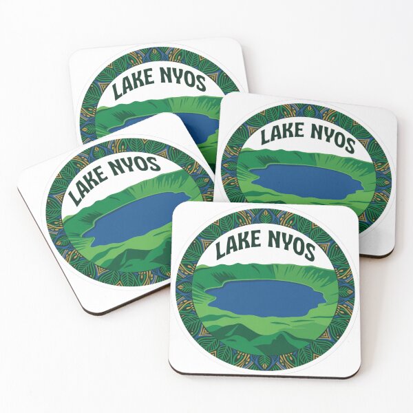 Item preview, Lake Nyos Cameroon Sticker designed and sold by Imaginarium of Chaos falcon88 .