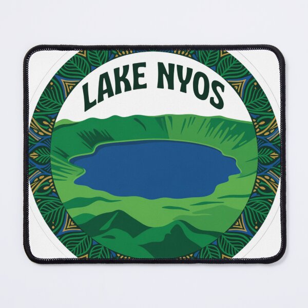 Item preview, Lake Nyos Cameroon Sticker designed and sold by Imaginarium of Chaos falcon88 .