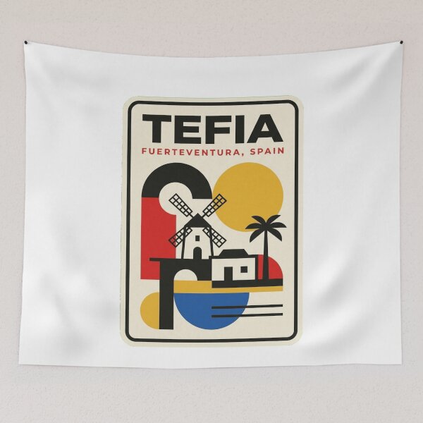 Item preview, Retro Tefia Bauhaus Geometric Skyline designed and sold by k3rstman1.