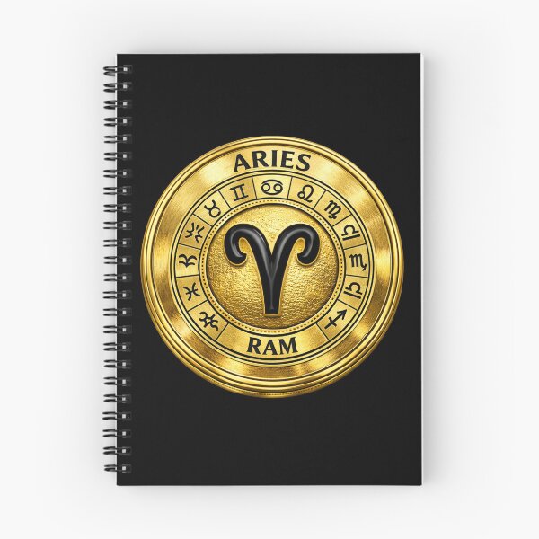 Item preview, Aries Zodiac Symbol –  Gold Disk designed and sold by Warrior’s Path.
