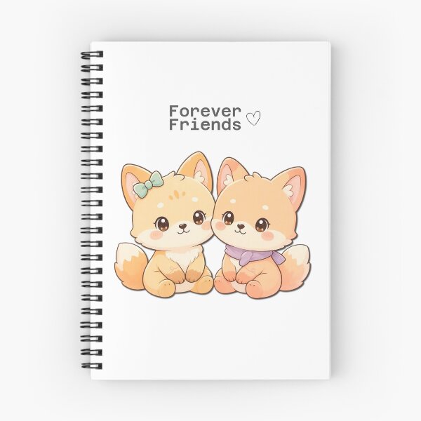 Item preview, Cute Fox Forever Friends – Adorable Best Friends designed and sold by lunadesignsmoon.